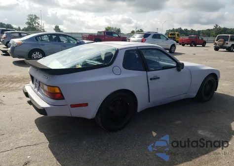 1985 Porsche 944 z USA, uszkodzony, nr VIN WP0AA0946FN455910